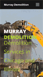 Mobile Screenshot of murraydemolition.com